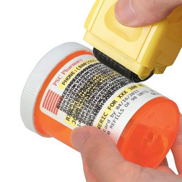 Identitätsschutz Datenschutz Roller Stempel | Karnz