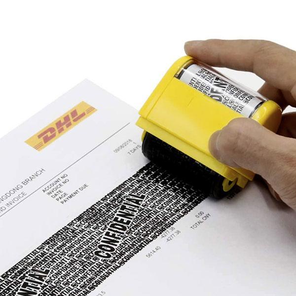 Identitätsschutz Datenschutz Roller-Stempel | Karnz