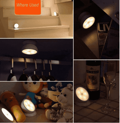 360 Magnetische LED Bewegungsmelder Licht | Karnz