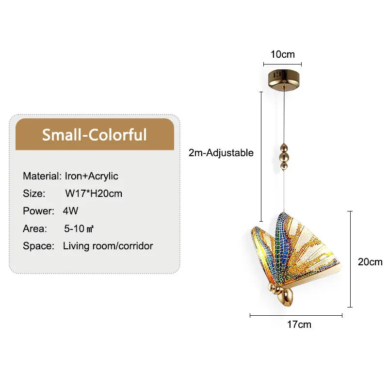 LumeFly – Schmetterling LED Pendelleuchte mit warmem Licht | Karnz