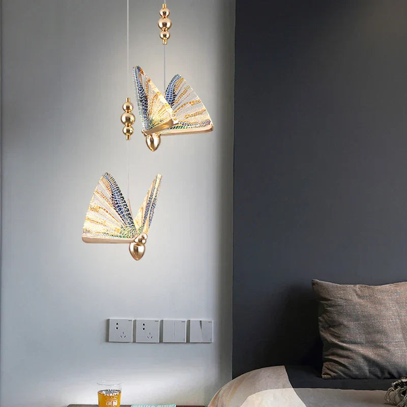 LumeFly – Schmetterling LED Pendelleuchte mit warmem Licht | Karnz