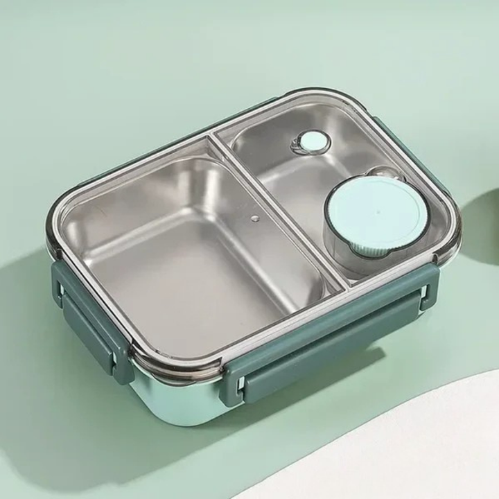 Lunchbox aus Edelstahl, isolierter Lebensmittelbehälter