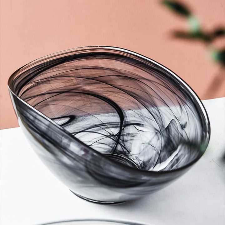 Unregelmäßige Glas Salatschüssel | Karnz