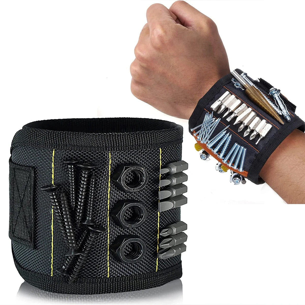 MagnoGrip Armband — Nie wieder suchen, immer alles griffbereit und fertig in Rekordzeit! | Karnz