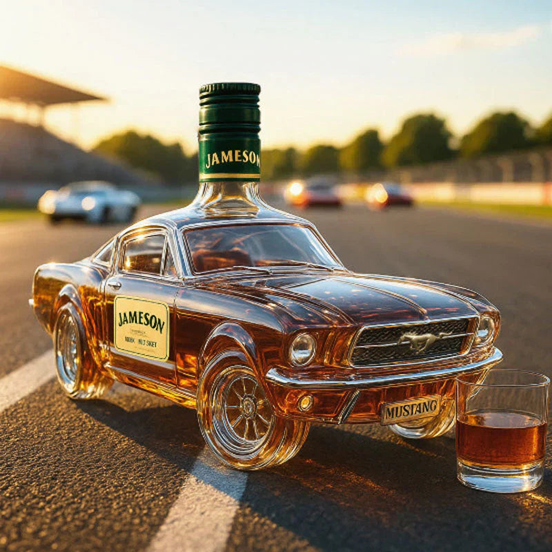Karnz | OutlawFlask | Limitierte Edition Bronco Whiskey Flasche