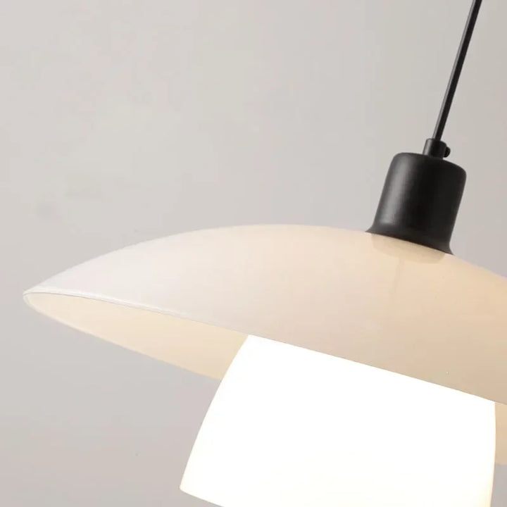 Moderne Japanische Pendelleuchte aus Glas – Minimalistische Hängeleuchte für Esszimmer und Küche | Karnz