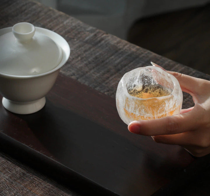 Japanische gefrorene glasierte Teetasse | Karnz
