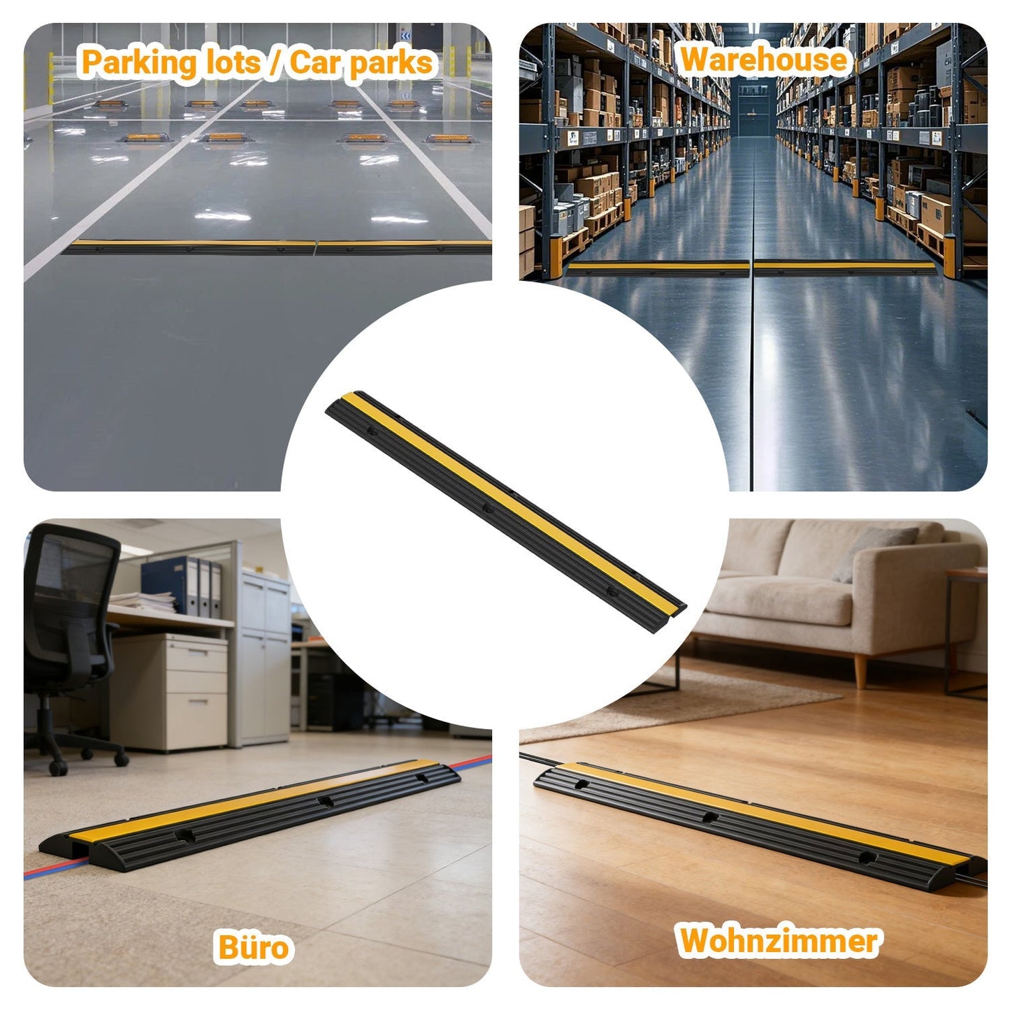 Kabelbrücke Schlauchbrücke 1m 4 Stück | Karnz