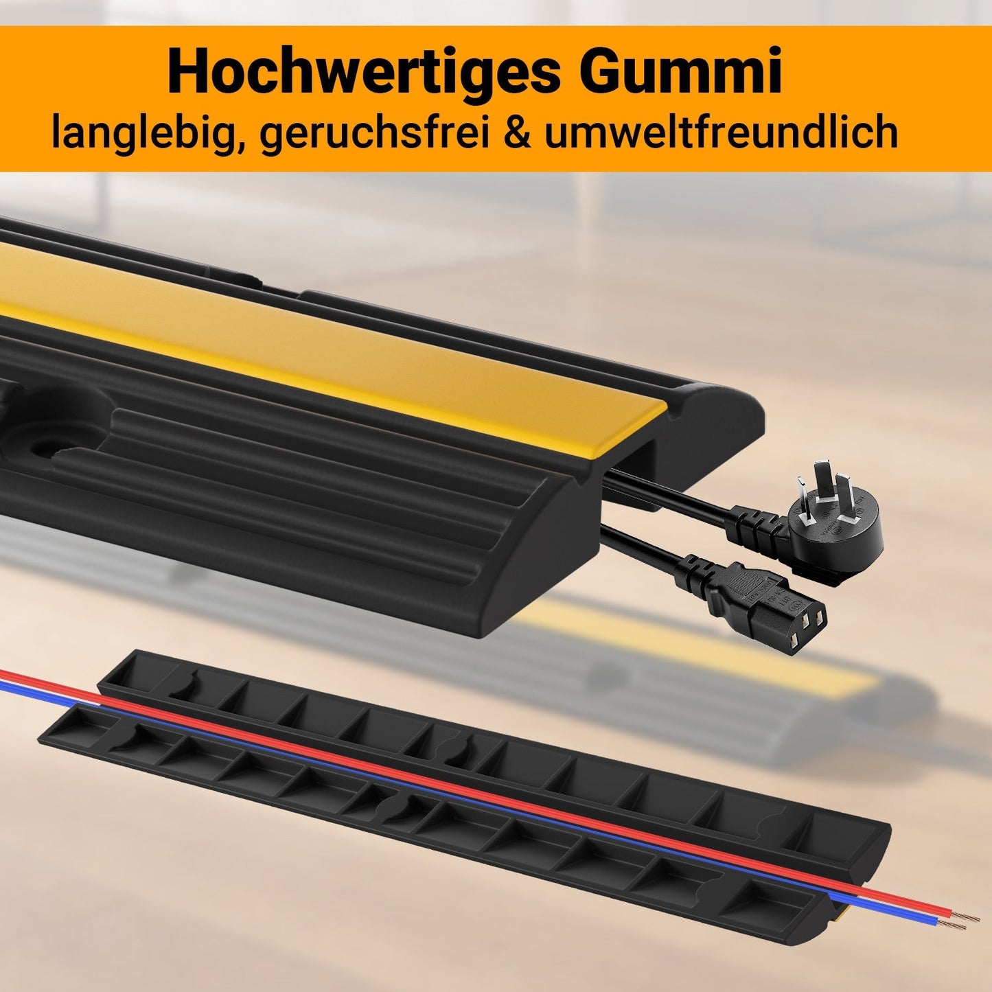 Kabelbrücke Schlauchbrücke 1m 4 Stück | Karnz