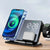 3-in-1 Schnellladegerät | Premium Wireless Schnelllade-Dockingstation mit Wecker | für Apple iPhone, Watch & AirPods