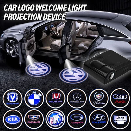 Kabellose LED-Autotürleuchte zur Markenprojektion