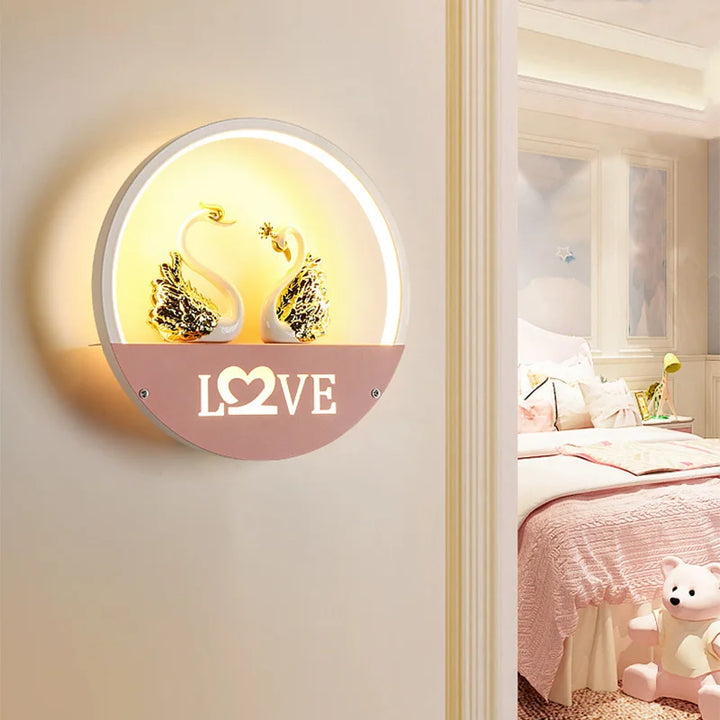 Wandleuchte Kinderzimmer – Kreative LED Nachtlicht Wandlampe mit Halterung | Karnz