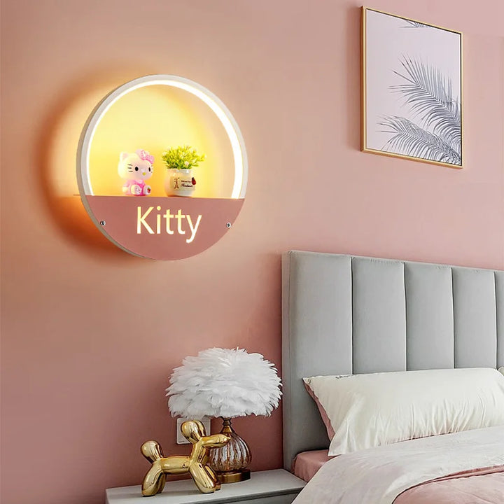 Wandleuchte Kinderzimmer – Kreative LED Nachtlicht Wandlampe mit Halterung | Karnz