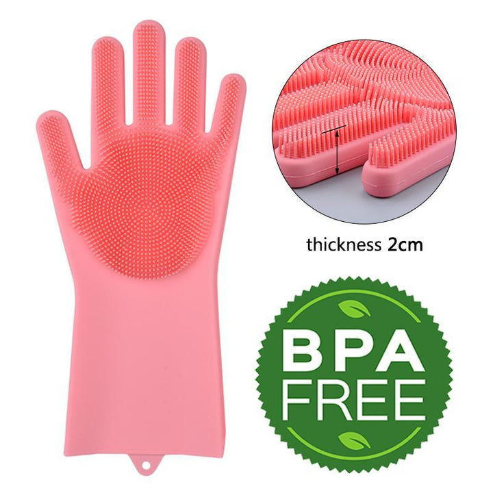 Magische Silikonreinigungs-Handschuhe (im Paar) | Karnz
