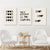 Küchenkochliebe-Zitate-Wandkunst Feine Kunst Leinwanddrucke Minimalistische Moderne Typografische Poster Bilder Für Küchen-Esszimmer-Café-Kunstdekoration