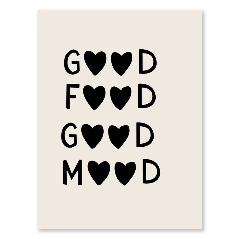 Küchen Koch Liebe Zitate Wandkunst Feine Kunst Leinwanddrucke Minimalistisch Modern Typografische Poster Bilder Für Küche Esszimmer Café Kunst Deko | Karnz