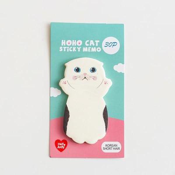 Kitty Sticky Note Memo Pad | Karnz