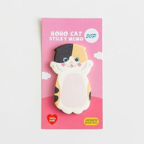Kitty Sticky Note Memo Pad | Karnz