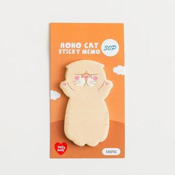 Kitty Sticky Note Memo Pad | Karnz
