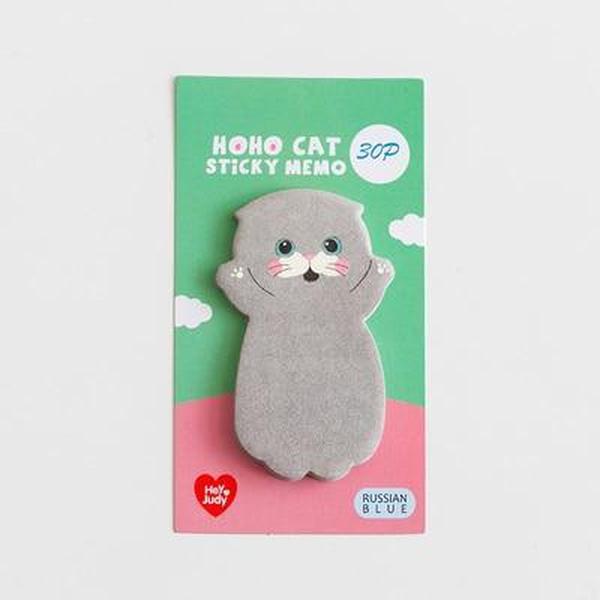 Kitty Sticky Note Memo Pad | Karnz