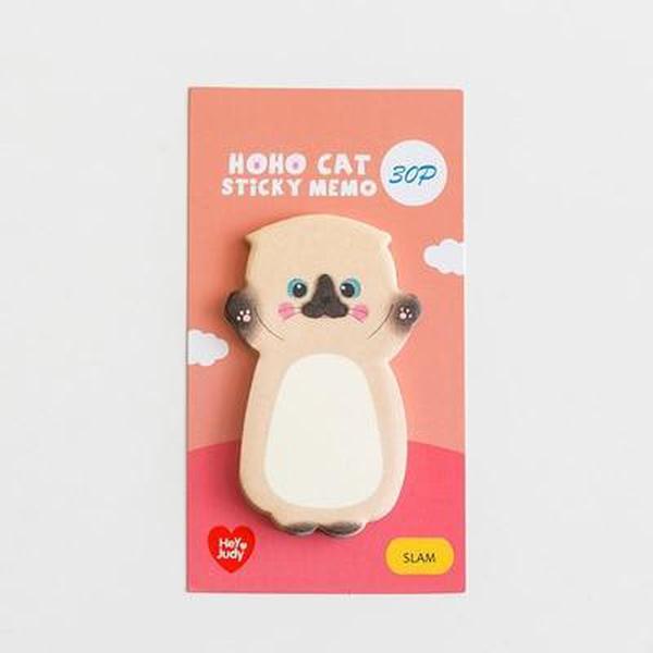 Kitty Sticky Note Memo Pad | Karnz