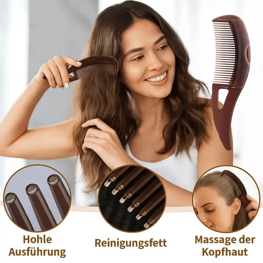 Kopfhautmassage-Kamm – Sanfte Schuppenentfernung & Pflege