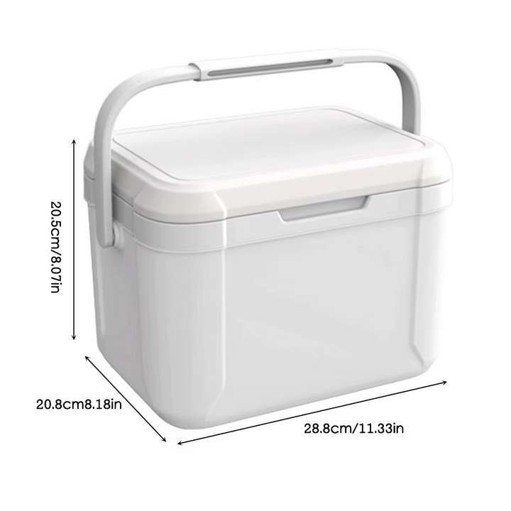 GreenFresh – Kompakter Kühler 15L mit doppelter Temperaturspeicherung | Karnz