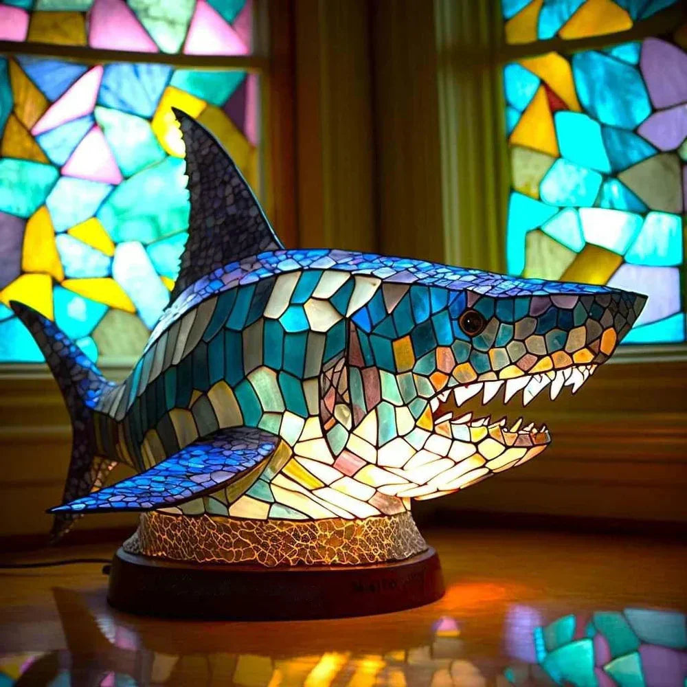 Künstlerische Tischlampe - AnimalGlow | Karnz