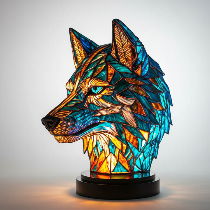 Künstlerische Tischlampe - AnimalGlow | Karnz
