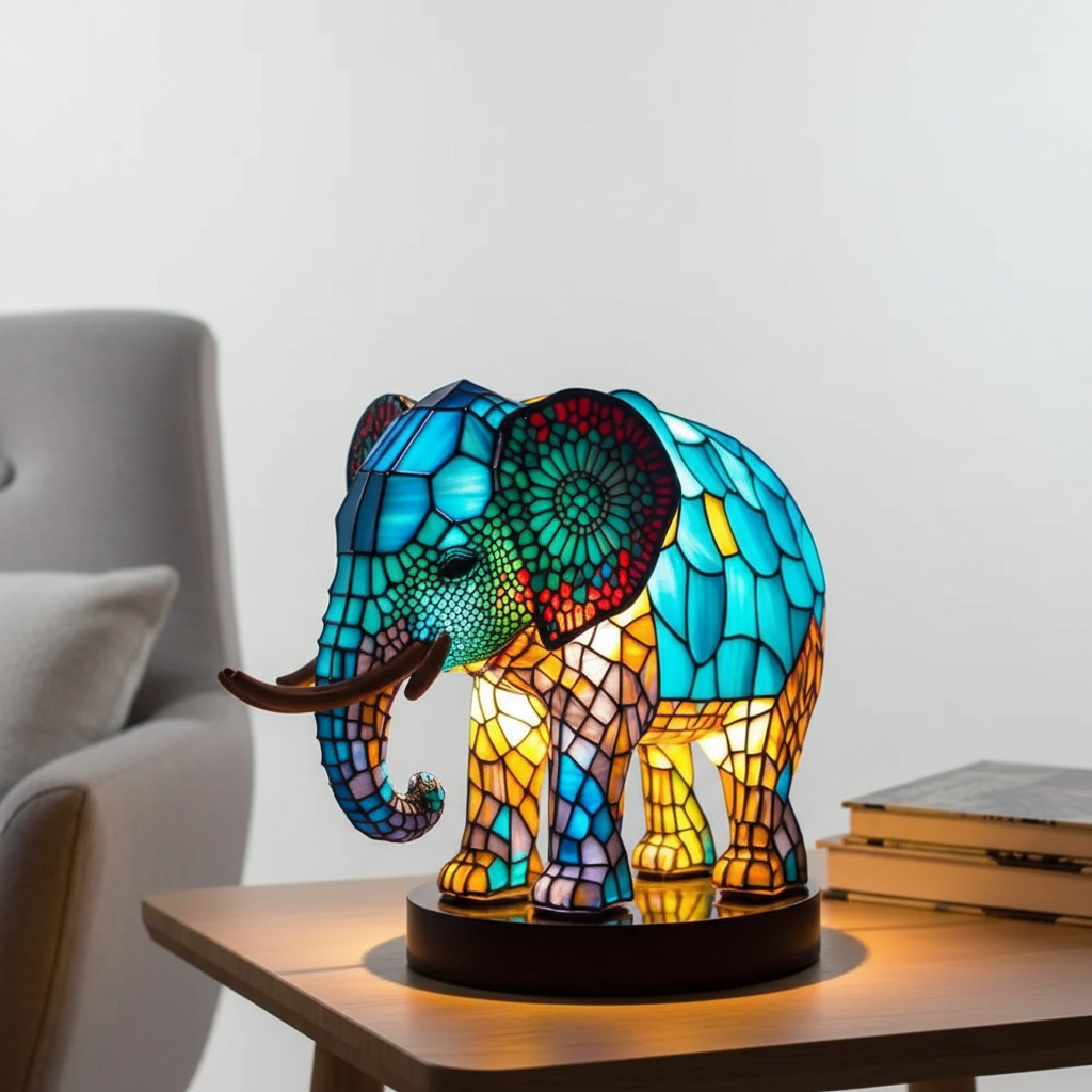 Künstlerische Tischlampe - AnimalGlow | Karnz