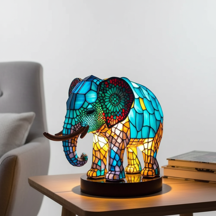 Künstlerische Tischlampe - AnimalGlow | Karnz