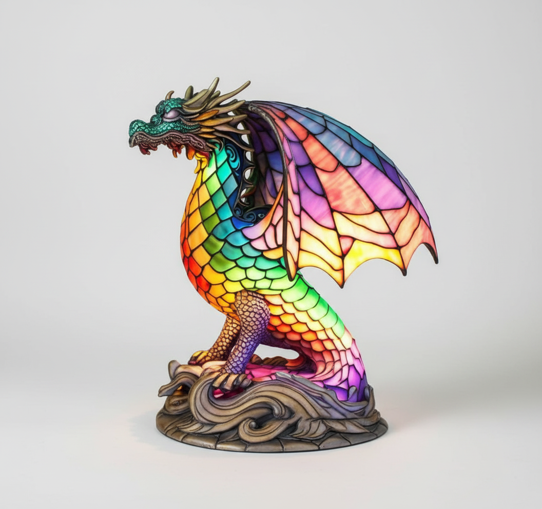 Künstlerische Tischlampe - AnimalGlow | Karnz