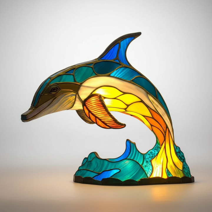 Künstlerische Tischlampe - AnimalGlow | Karnz