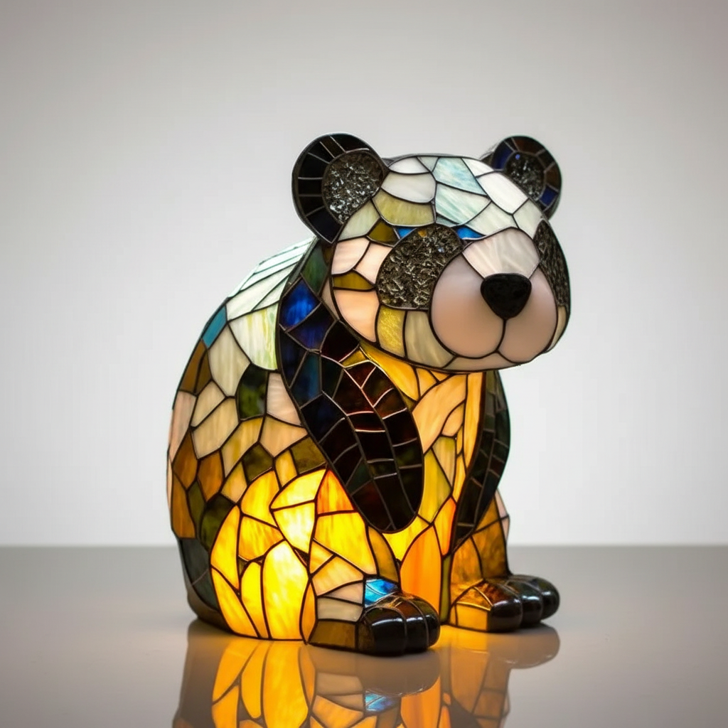Künstlerische Tischlampe - AnimalGlow | Karnz