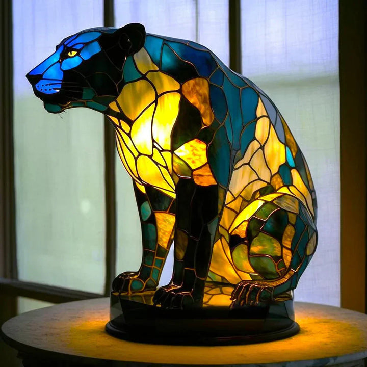 Künstlerische Tischlampe - AnimalGlow | Karnz