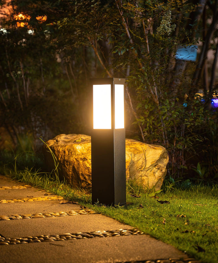 Moderne Außen-Bollard-Leuchte – Schlank und langlebig, wetterbeständig | Karnz