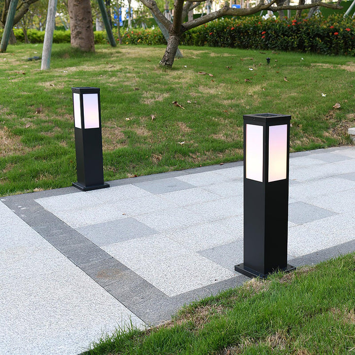 Moderne Außen-Bollard-Leuchte – Schlank und langlebig, wetterbeständig | Karnz