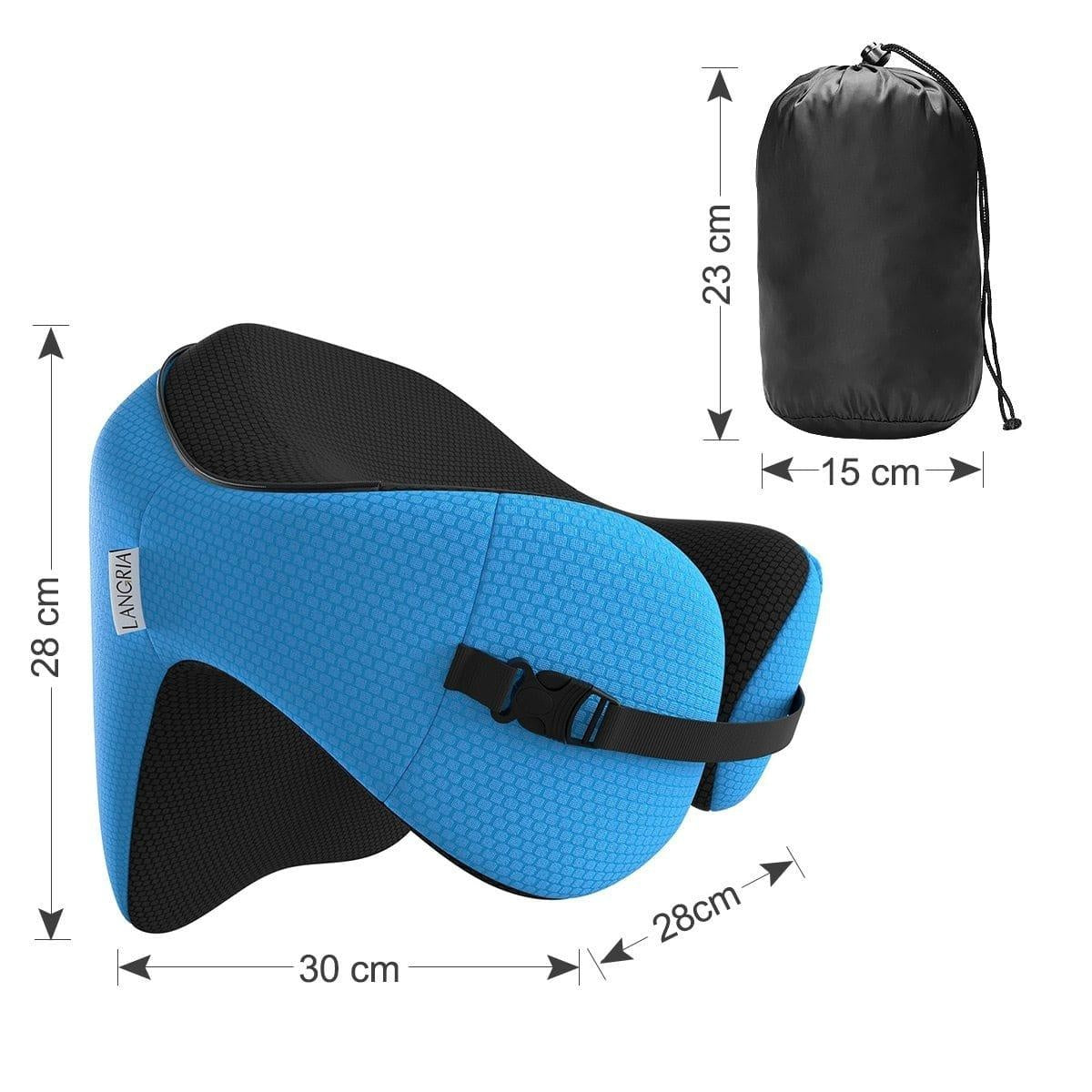 6 in 1 Ergonomisches Kapuzen-Reise-Kissen | Karnz