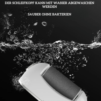 Elektrischer Fußpflege-Roller mit USB-Akku | Karnz