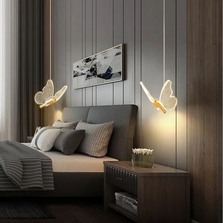 LED Schmetterling Hängelampe - Modernes Design für Kinderzimmer | Karnz