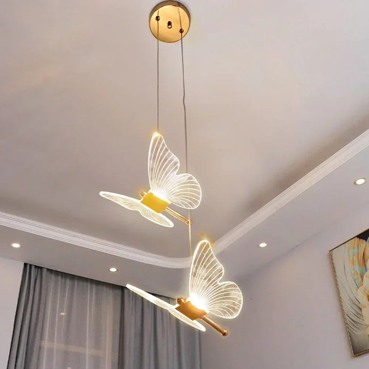 LED Schmetterling Hängelampe - Modernes Design für Kinderzimmer | Karnz
