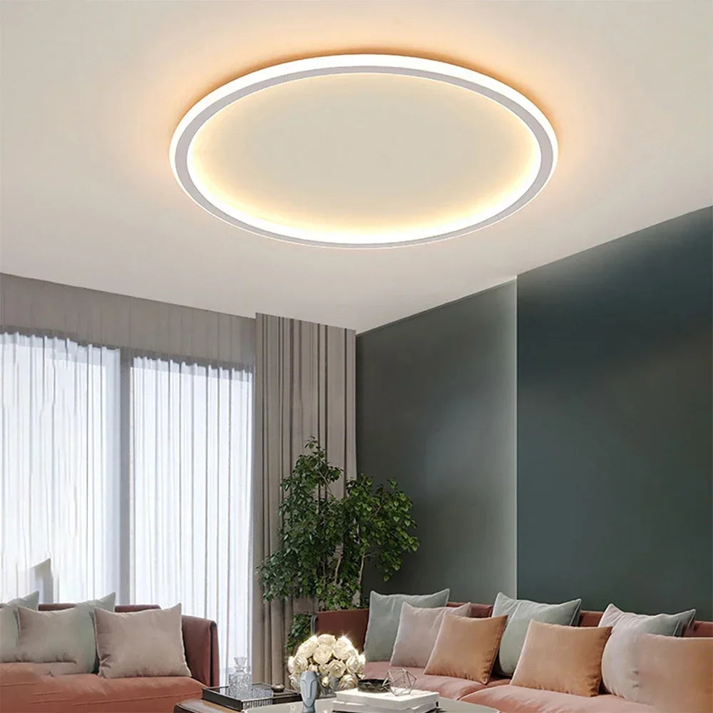 Skandinavische runde Deckenlampe - NordicGlow | Karnz