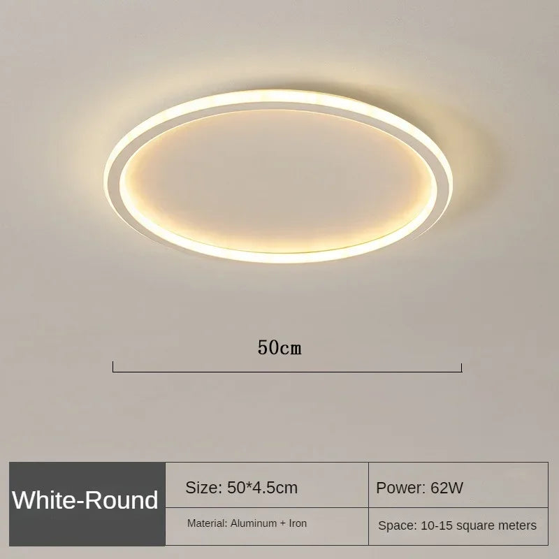 Skandinavische runde Deckenlampe - NordicGlow | Karnz