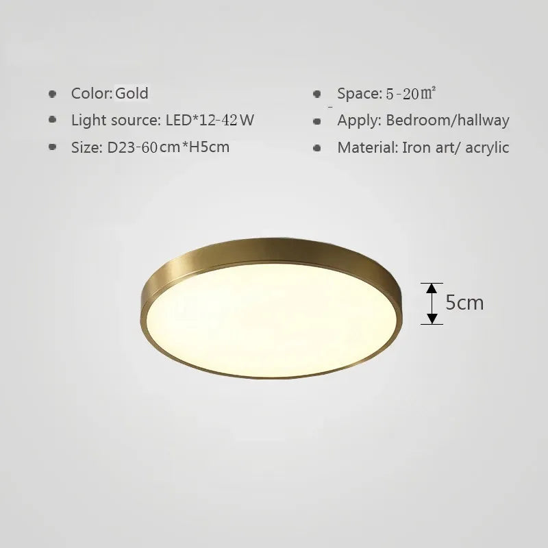 Mehrfarbige LED-Deckenleuchte – Moderne, farbenfrohe Beleuchtung für Wohnzimmer und Schlafzimmer