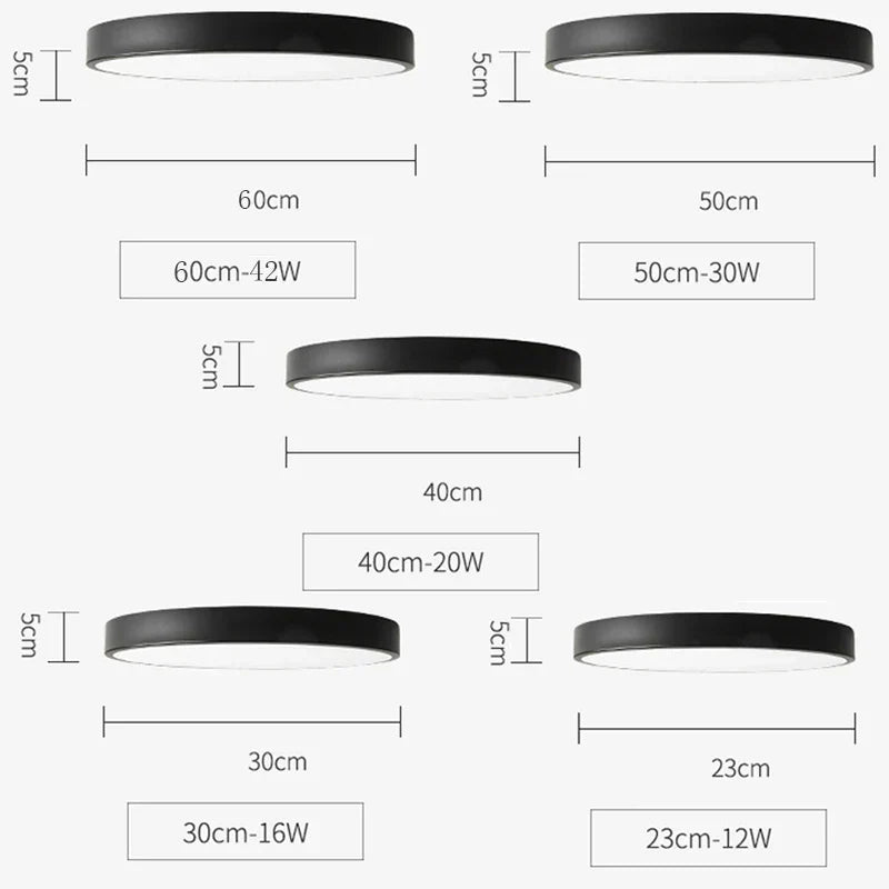 Mehrfarbige LED-Deckenlampe – Modernes buntes Licht für Wohnzimmer und Schlafzimmer | Karnz