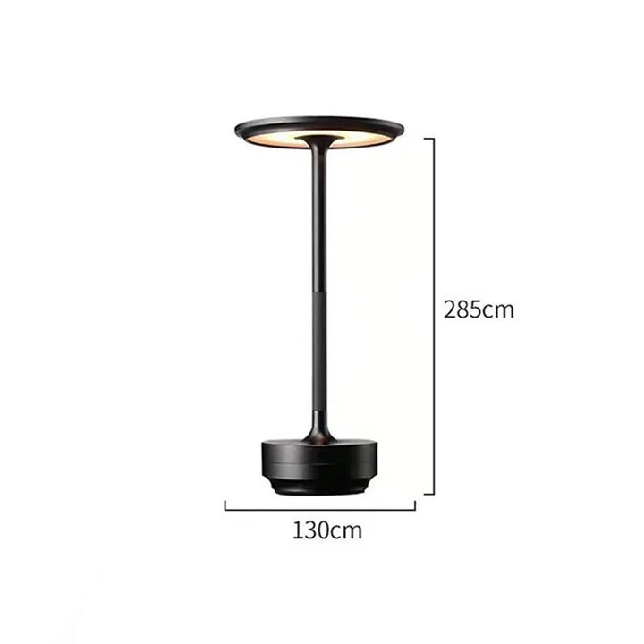 Dimmbare Industriestil Tischlampe – Verstellbare LED Lampe für Wohnzimmer und Büro | Karnz