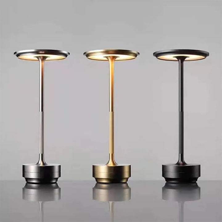 Dimmbare Industriestil Tischlampe – Verstellbare LED Lampe für Wohnzimmer und Büro | Karnz
