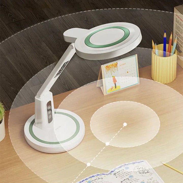 TimeGlow - Multifunktionale LED-Uhren-Schreibtischlampe | Karnz