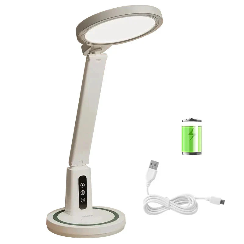 TimeGlow - Multifunktionale LED-Uhren-Schreibtischlampe | Karnz