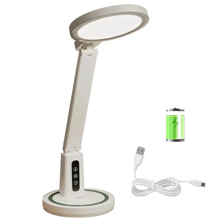 TimeGlow - Multifunktionale LED-Uhren-Schreibtischlampe | Karnz